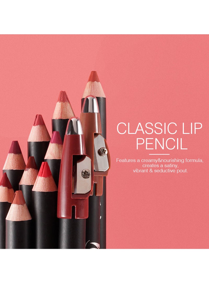 MENOW·PRO Matte Lipstick Pencil 6 Colors 6 Pcs - A  - Image 3