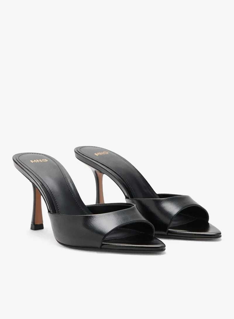 MANGO Pointed heel sandals