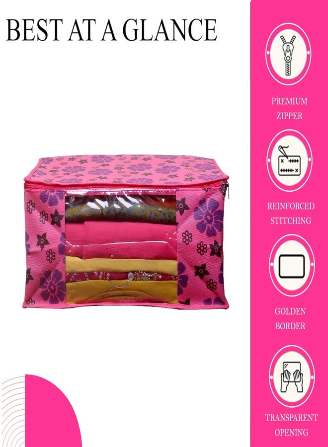 SHAPING FABRIC Garment Cover Non-Woven 90 GSM with Transparent Window & Double Metal Zipper - Pack of 8 | Dustproof Clothes Storage Bag for Sarees, Suits, Jackets, Shirts SBXLRL152493517524148525218 - Image 4