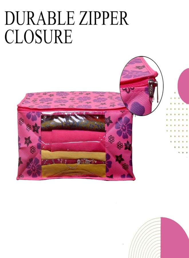 SHAPING FABRIC Garment Cover Non-Woven 90 GSM with Transparent Window & Double Metal Zipper - Pack of 8 | Dustproof Clothes Storage Bag for Sarees, Suits, Jackets, Shirts SBXLRL152493517524148525218 - Image 5