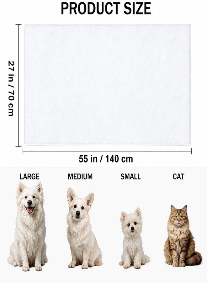 HAOYEGUOJI 2 Pcs Microfiber Dog Towels for Drying Dogs Large, 55 X 27 Inch (purple) - Image 3