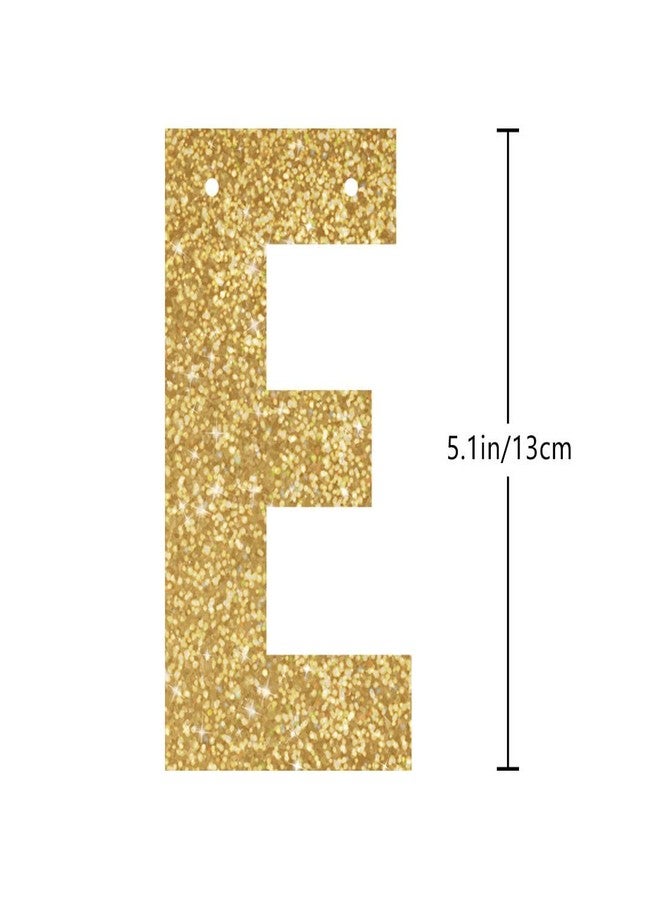 MAGJUCHE Gold 16 Year Loved Banner, Gold Glitter Happy 16th Birthday Party Decorations, Supplies - Image 4