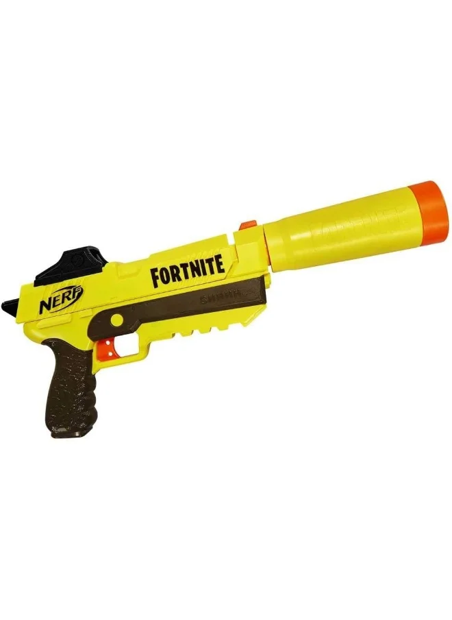 نيرف Fortnite SP-L Nerf Elite Dart Blaster with Detachable Barrel and 6 Official Nerf Fortnite Elite Darts