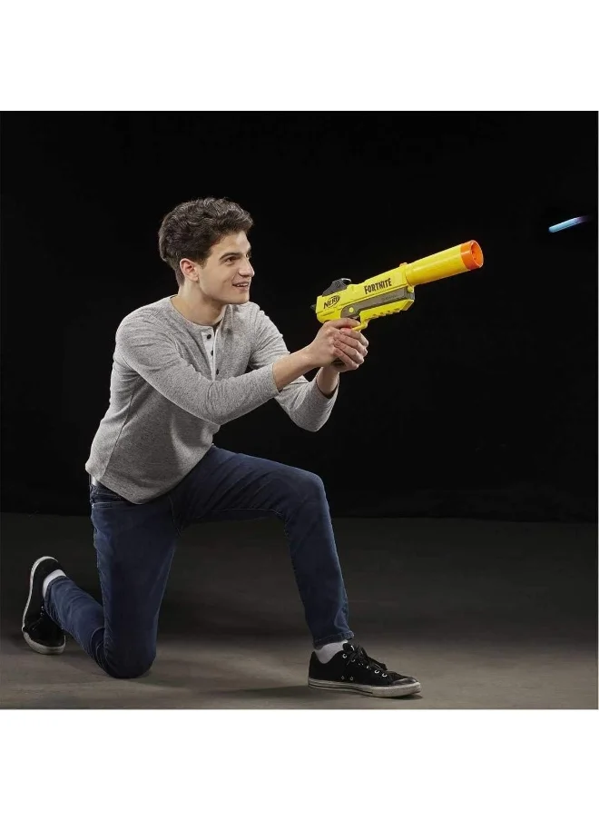 نيرف Fortnite SP-L Nerf Elite Dart Blaster with Detachable Barrel and 6 Official Nerf Fortnite Elite Darts