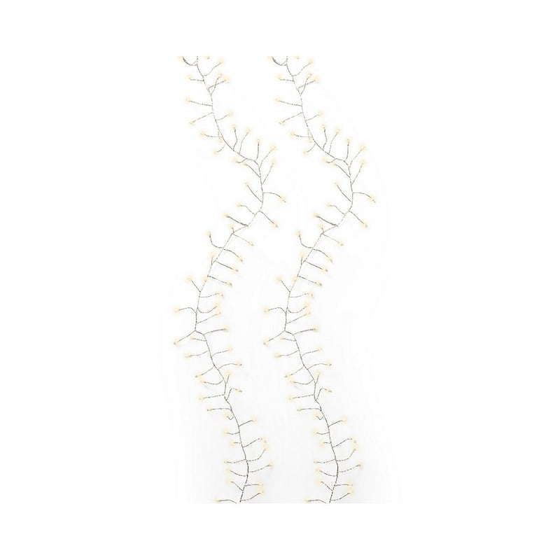 Kaemingk Micro LED Compact String Lights – 120cm Indoor Steady Warm White for Christmas Crafts, Holiday Décor, Festive Home & Tree Display - Image 1