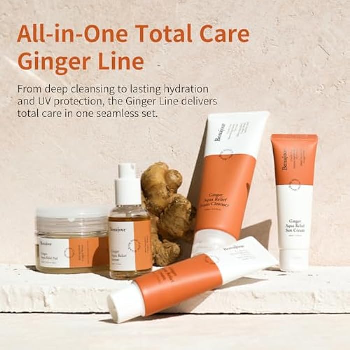 BONAJOUR [BONAJOUR] Ginger Aqua Relief Serum for Sensitive Skin, Slow Aging Serum - Image 2