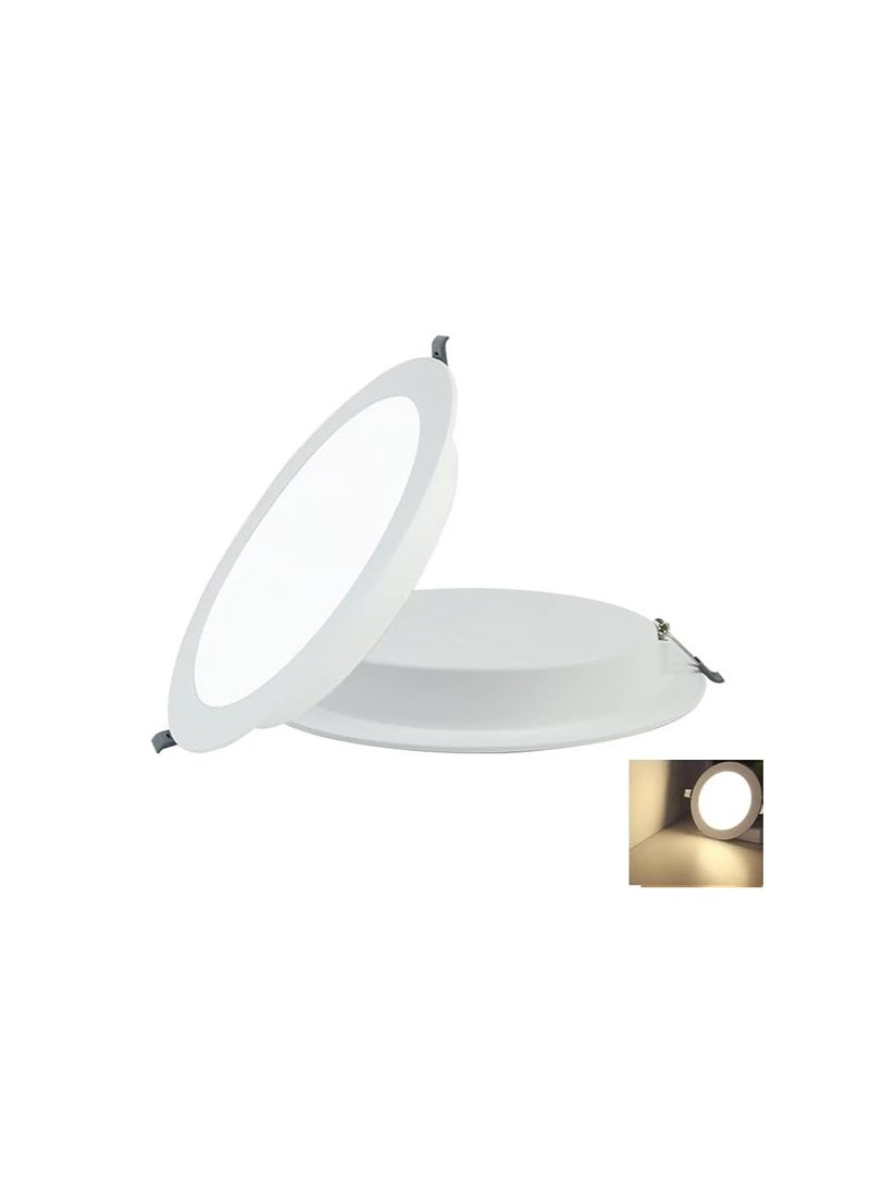 SUN SHINE LED Round Recessed Ceiling Panel Light  - Image 1