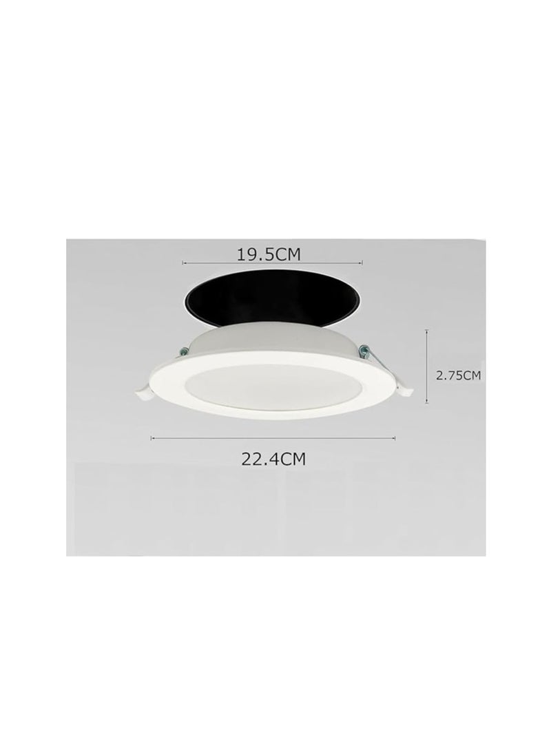 SUN SHINE LED Round Recessed Ceiling Panel Light  - Image 3