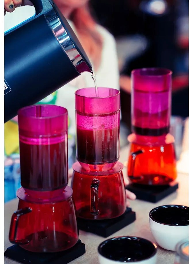 Tricolate Pour Over Coffee Brewer - Unicorn Pink - Image 4