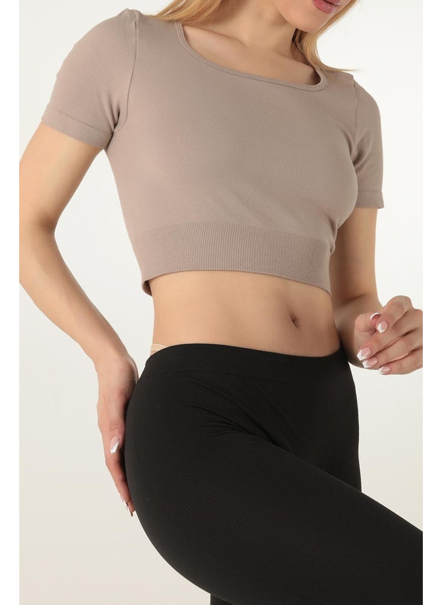 DoReMi Seamless Short Sleeve Crop  - Image 2