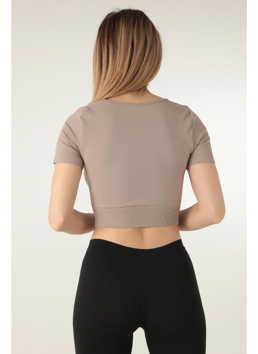 DoReMi Seamless Short Sleeve Crop  - Image 4
