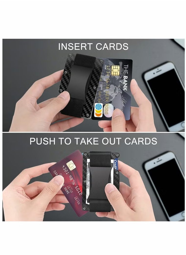 Generic - Men's Wallet - RFID Blocking, Simple Design, Multi-Card, Cash Holder, Durable and Practical - Image 1