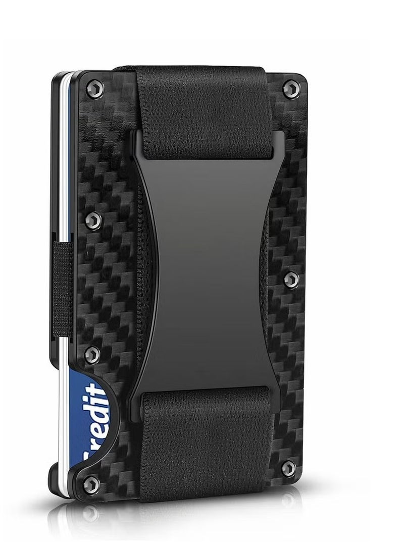Generic - Men's Wallet - RFID Blocking, Simple Design, Multi-Card, Cash Holder, Durable and Practical - Image 1