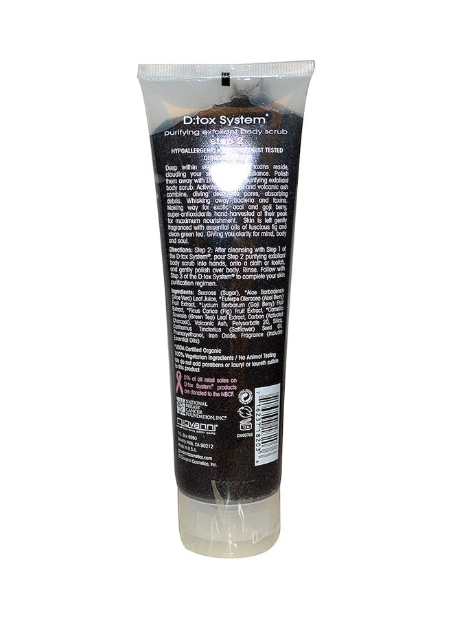 Giovanni D:Tox System Purifying Exfoliant Body Scrub Step 2 170grams - Image 2