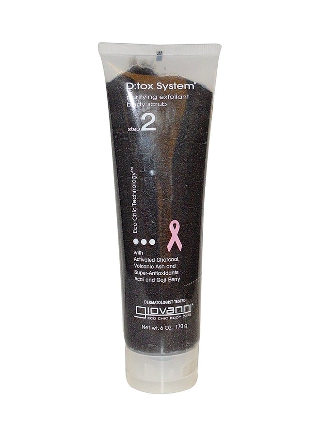 Giovanni D:Tox System Purifying Exfoliant Body Scrub Step 2 170grams - Image 1