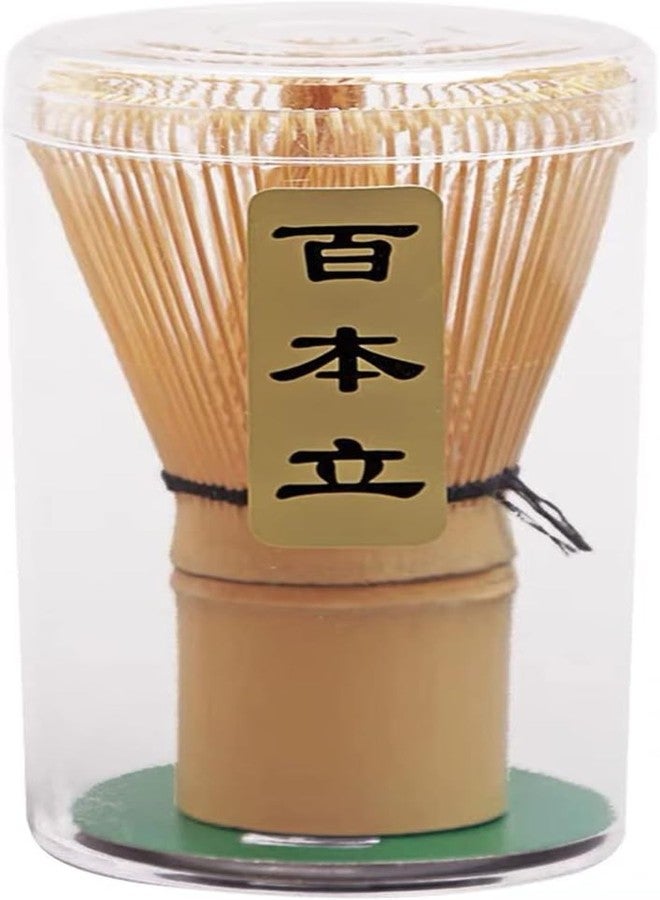 MOSPROS Handcrafted Bamboo Matcha Whisk Set (Set of 4) – Includes Ceramic Whisk Holder & Tea Scoop | Traditional Japanese Matcha Tea Tools for Whisking, Frothing & Authentic Tea Ceremony Experience - Image 4