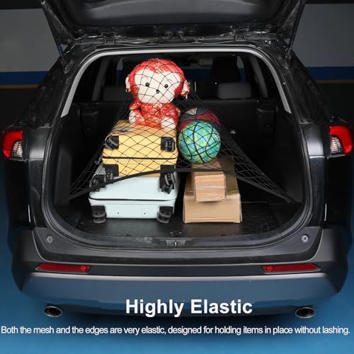 Birbenben fit for 2019-2025 Toyota RAV4 Floor Style Trunk Cargo Net, Trunk Organizers and Storage- Luggage Nets for Crossover for RAV-4 RAV 4 2020 2021 2022 2023 2024 Accessories - Image 2