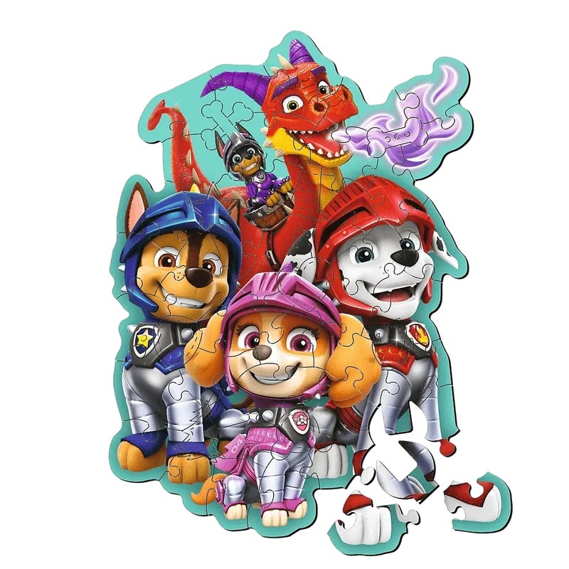 تريفل أحجية خشبية من باو باترول، 50 قطعة، موديل 2 - 20277 - Image 2