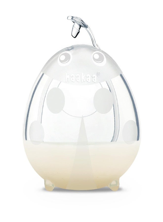 Haakaa Ladybug Milk Collector - Wearable Breast Shields Soft Nursing Cups Breast Milk Saver, Portable, Letdown Catcher Breastfeeding Essentials, 2.5oz/75ml, 1pc - Image 1