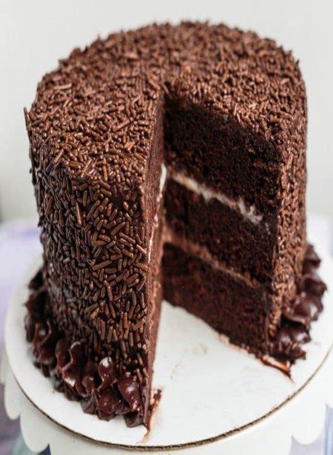 Pramix Dark Chocolate Sprinkles ( Vermicelli) 100 gm - Image 3