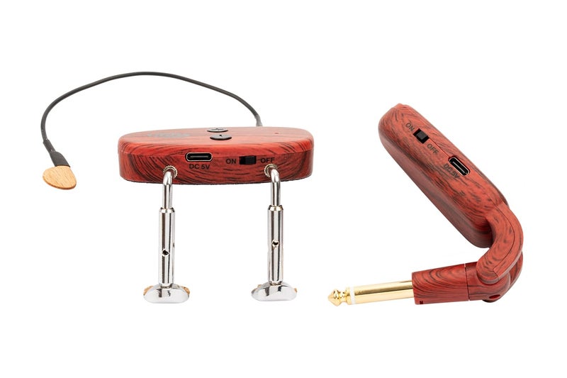 KNA VV-Wi, Wireless Portable Piezo Violin/Viola Pickup with Volume Control - Image 1