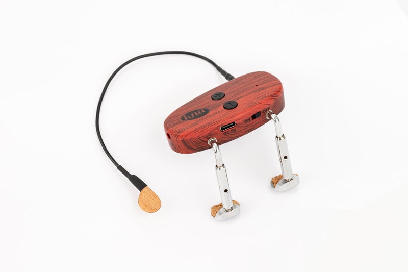 KNA VV-Wi, Wireless Portable Piezo Violin/Viola Pickup with Volume Control - Image 3