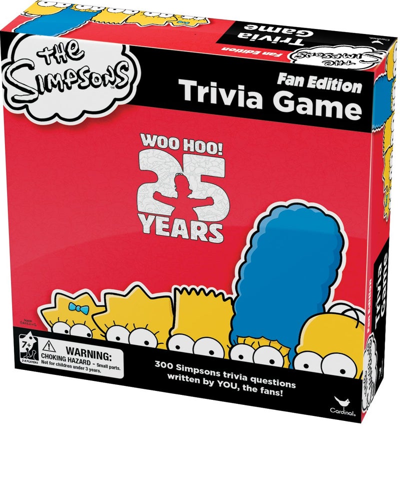 Cardinal Simpsons Trivia Game - Image 1