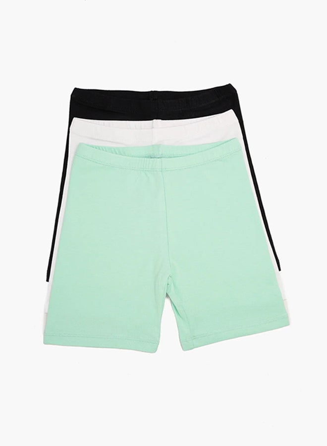 Carina Pack of 3 Girly Cycling Shorts - Image 2