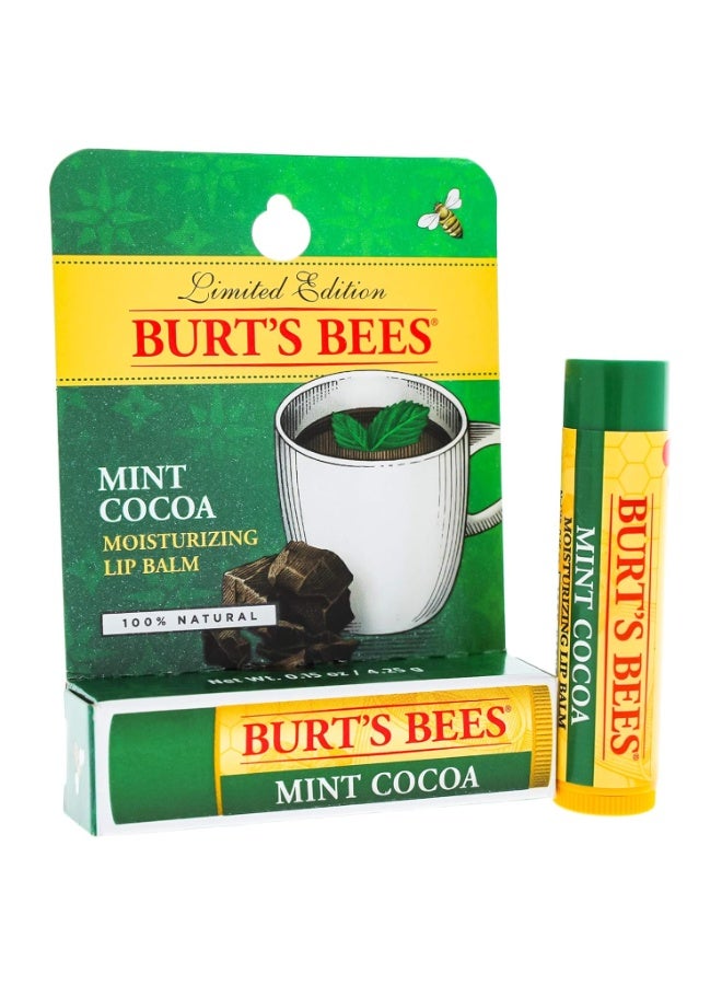 Burt's Bees Lip Balm Blister, Mint Cocoa, 0.15 Ounce - Image 1