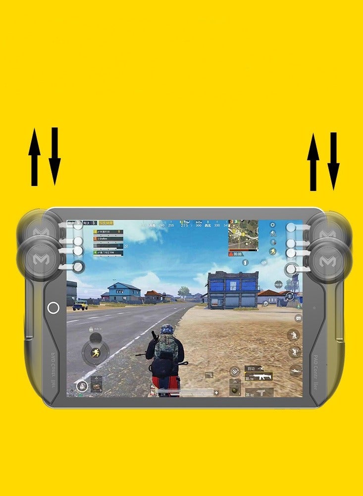 يد تحكم ألعاب للأجهزة اللوحية مع دعم لعملية التحكم بستة أصابع وأزرار قابلة للتخصيص بالكامل لتوفير تجربة ألعاب أكثر مرونة وتخصيصًا. - Image 5