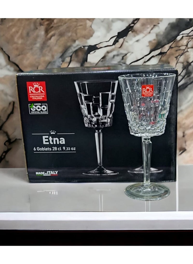 RCR - Italian Crystal cup set RCR 280 ml - Etna - Image 1