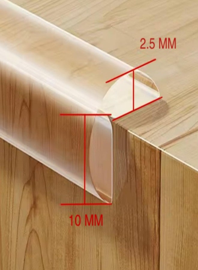 SPITEN Baby Proofing Edge Protector Strip for Baby, Child Proof Table Edge Protectors Guards Safety Bumper Cover for Furniture Desk Crib Gate Bed Wall Soft Silicone (4 Meter+ 4 Corner) - Image 2