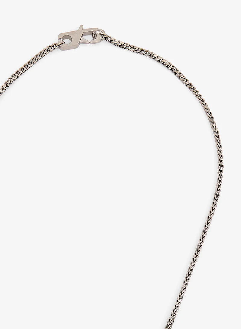 GUESS Rebel Knight Logo Necklace