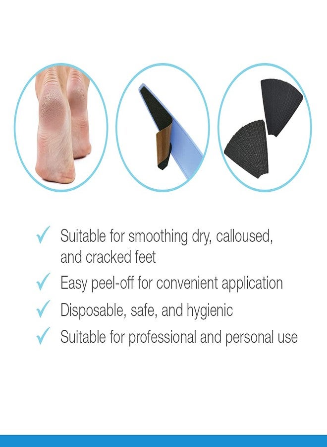 Flowery Foot File Easy Peel Pro Pad, Disposable Replacement Adhesive Pad for D-Files - Combo Pack 24 pcs - Image 4