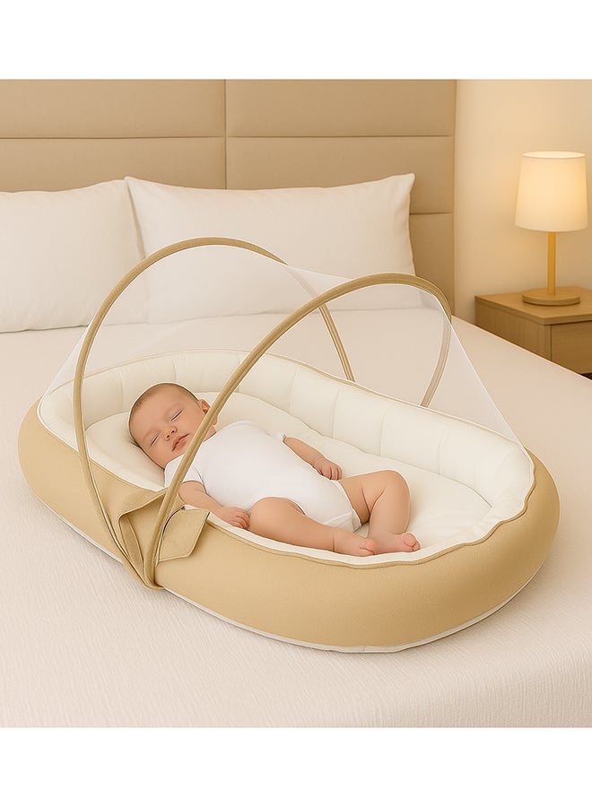 Toyland Baby bed with mosquito protection net and baby pillow - Image 2