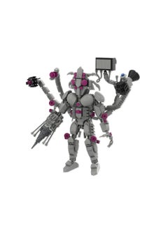 General MOC Skibidi toolet Anti-Titan Void Behemoth Building Blocks Anime PVC Model Decorations Gift Home Decoration, 31cm  - Image 2