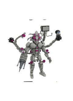 General MOC Skibidi toolet Anti-Titan Void Behemoth Building Blocks Anime PVC Model Decorations Gift Home Decoration, 31cm  - Image 5