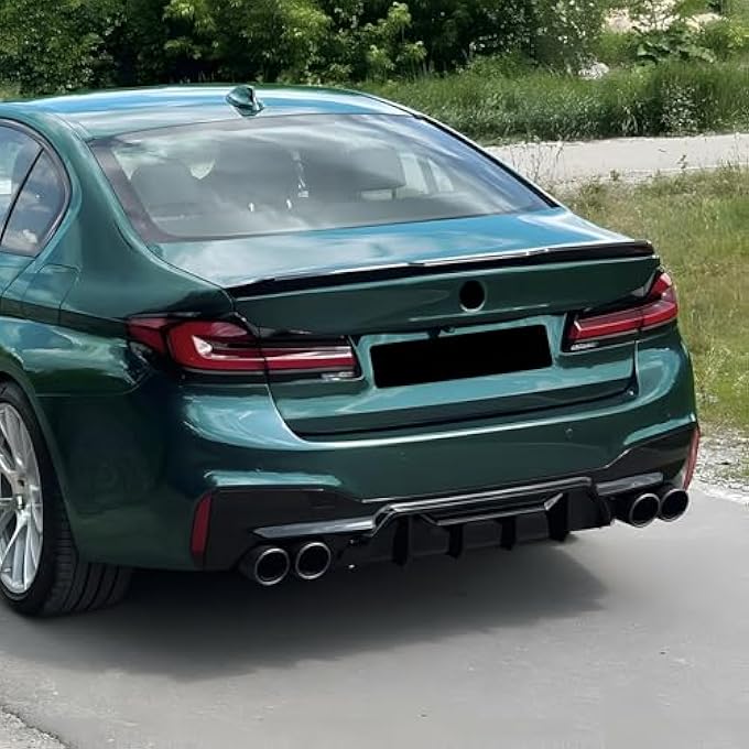 AUSMILA Rear Bumper Diffuser Lip Cover for BMW 5 Series G30 G31 M Sport 2018-2023 - Image 5