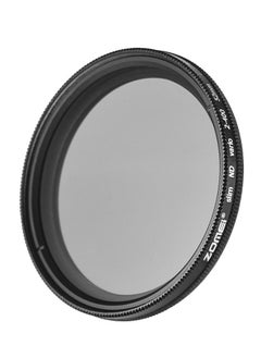 نيبمينينت فلتر ND2-400 عالي الكثافة رفيعٌ للغاية ومتغيرٌ من طراز . أسود/شفاف  - Image 1