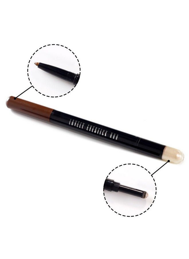 KORE BEAUTY USA - Under Eye Stick With Shadow Liner Pencil And Shimmer Eyeshadow For Brighter & Bigger Eyes In Twinkle Beige No.2 - Image 1