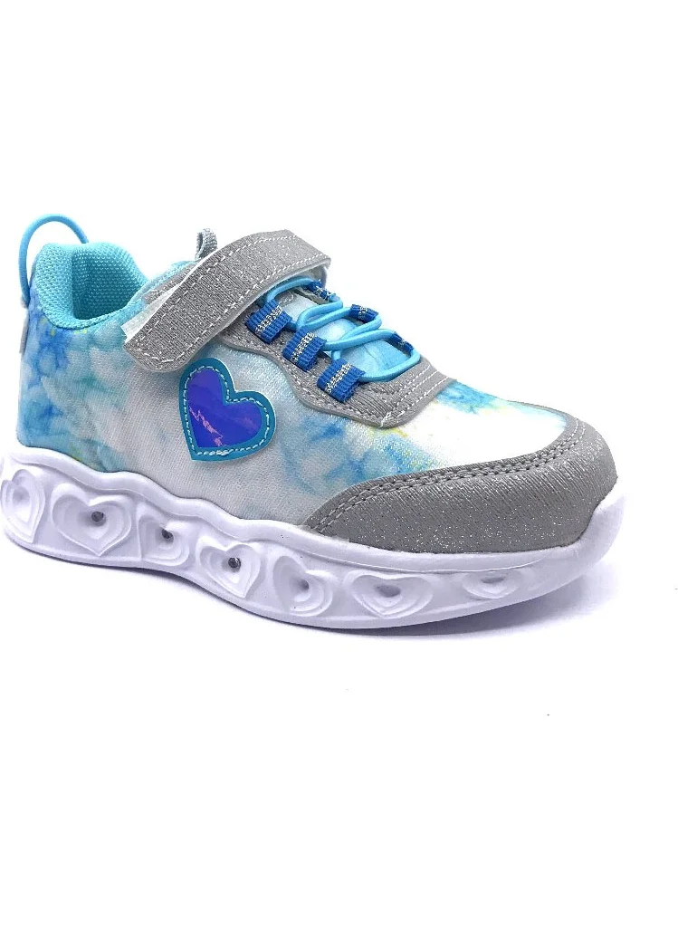 كوول Yuki Turquoise Girls Casual Sneakers