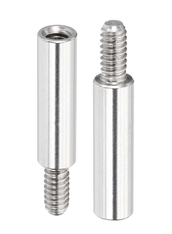 PATIKIL 2 Pcs M8x40+12mm Album Scrapbook Extension Posts Extension Screw, 2Pcs Stainless Steel Extension Post for Binding Extending Refillable Scrapbook Photo Album Craft DIY - Image 1