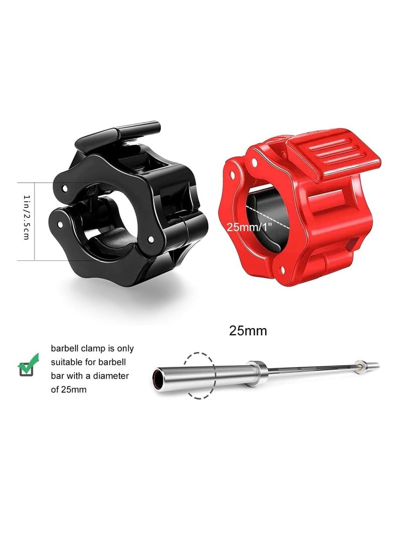 أوزيغالور 4 قطع قوالب توازن، قوالب قضيب رفيع لرفع الأثقال مع إصدار سريع 25 مم - Image 2