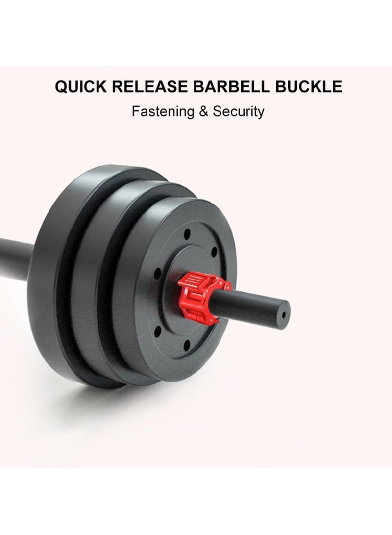 أوزيغالور 4 قطع قوالب توازن، قوالب قضيب رفيع لرفع الأثقال مع إصدار سريع 25 مم - Image 4