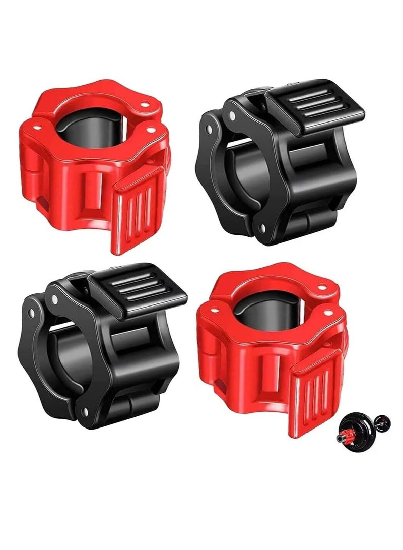 أوزيغالور 4 قطع قوالب توازن، قوالب قضيب رفيع لرفع الأثقال مع إصدار سريع 25 مم - Image 1