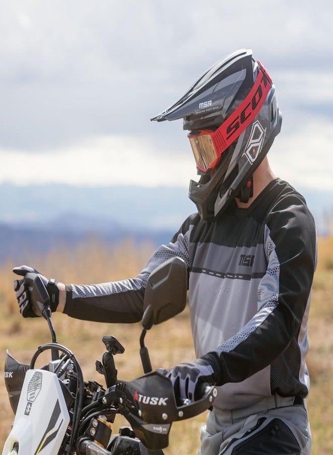 MSR Legend Dirt Bike Motocross MTB Offroad Jersey XXXX-Large Grey - Image 3