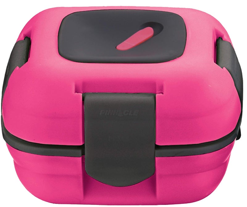 Pinnacle Insulated Leak Proof Lunch Box for Adults and Kids - Thermal Lunch Container With NEW Heat Release Valve, 16 oz (Pink) - Image 1