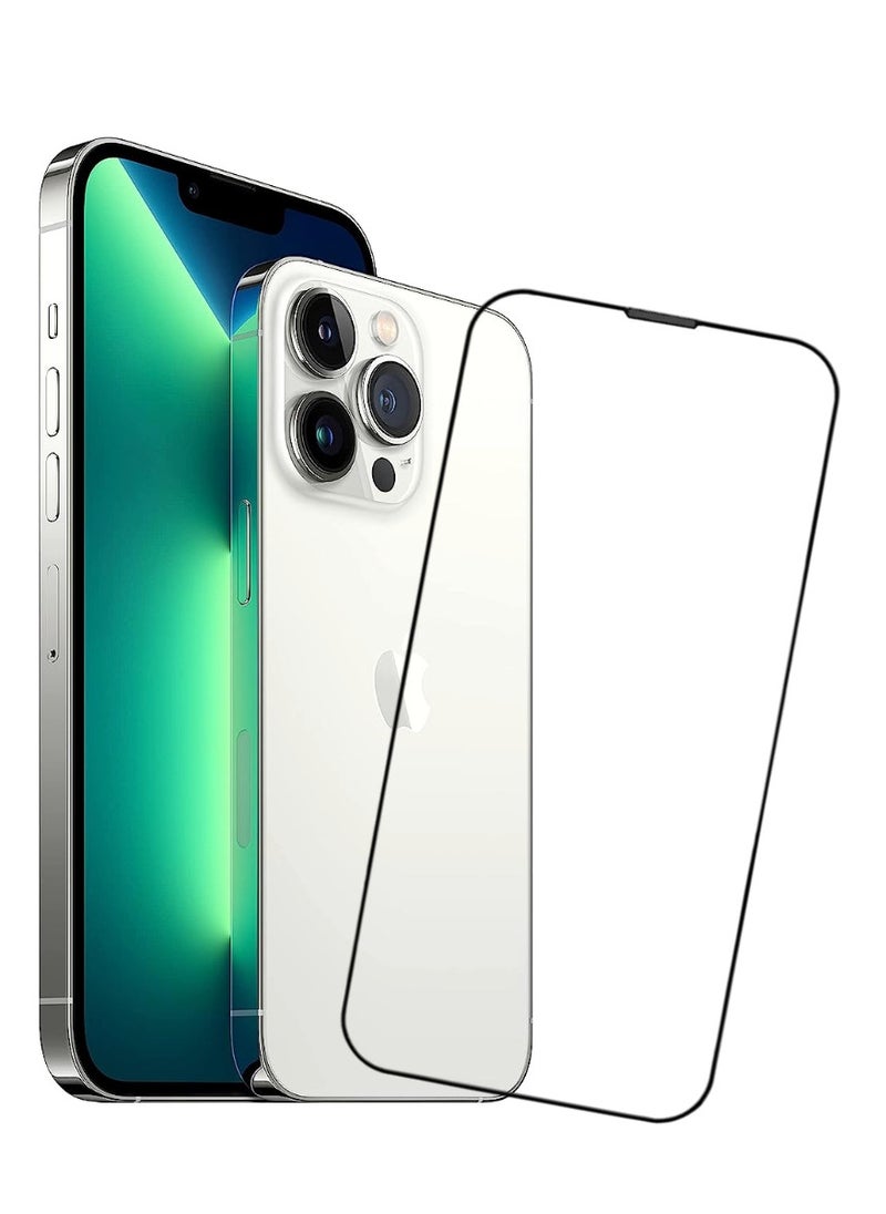 ACLIX Antistatic ESD Dustproof Premium Quality High Definition Tempered Glass Screen Protector Designed For  iPhone 13 Pro Max - Image 1