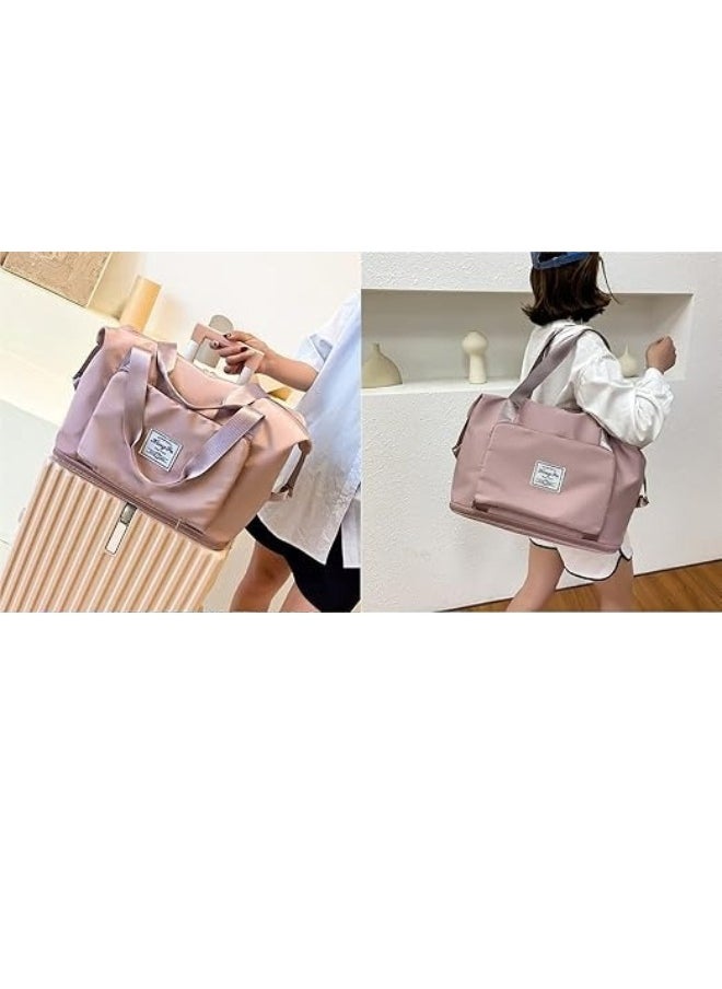HONGFU Foldable Travel Bag Hand Carry Luggage Bag Large Waterproof Duffle Bag  - Image 5