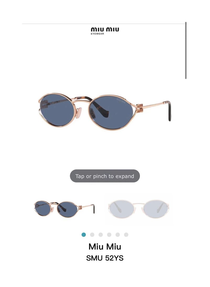 Miu Miu Miu Miu Women's Sunglasses MU52YS  - Image 1